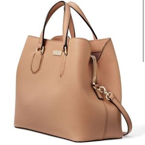 [LIKE NEW] Kate Spade Laurel Way Evangelie Purse, Brown Sugar